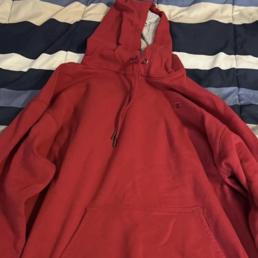 Men’s Red Champion Hoodie - Size XL